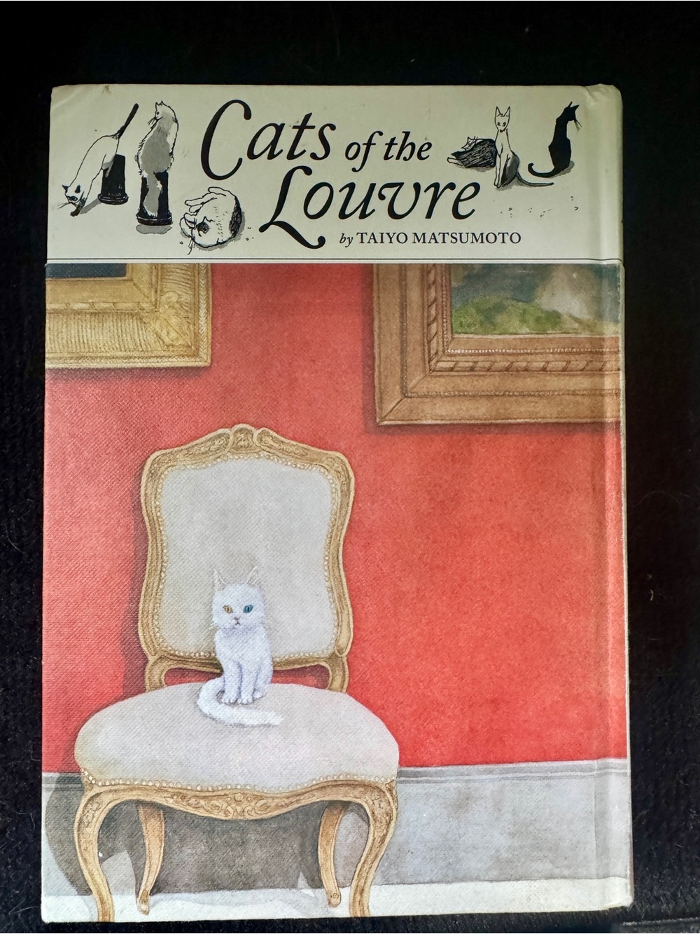 Cats of the Louvre by - Red Cover